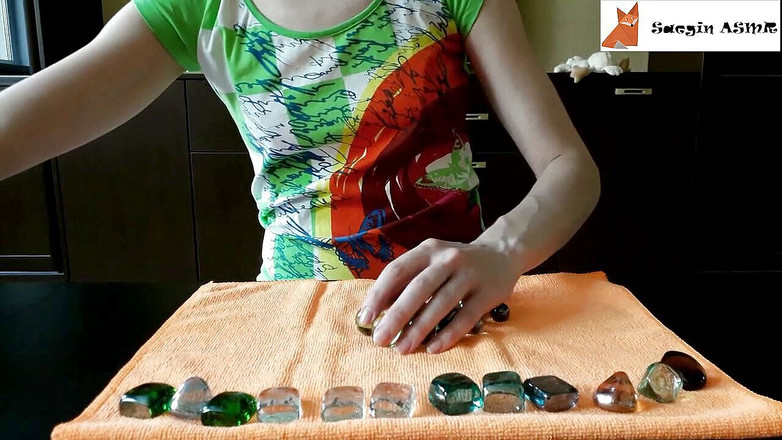 Saegin: 1[ASMR] Kelereng kaca dan kerikut (tanpa pembicaraan)