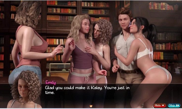 XXX Games Bunk: 나디아의 보물 - 게임플레이 - 롤플레이 - 애널 비드 폐허 구조