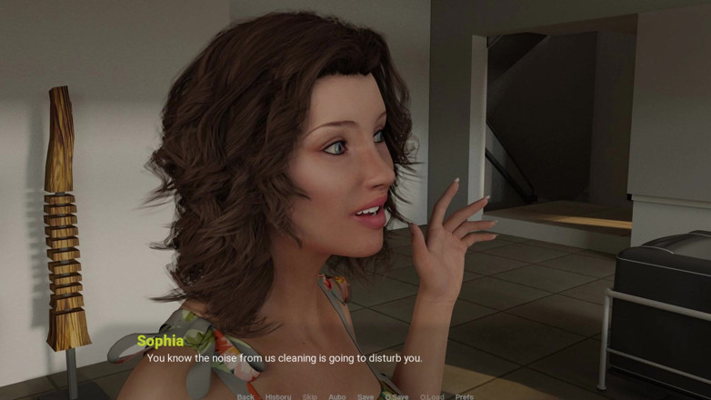 3D Cartoon Porn: Away From Home 34 - Liam Eats Eva’s Pussy in the Kitchen...