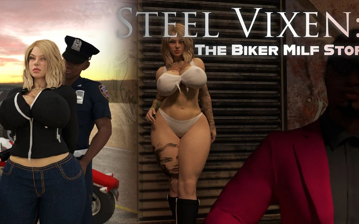 Dukes Hardcore Honeys: Motociclista milf jogo de corrida