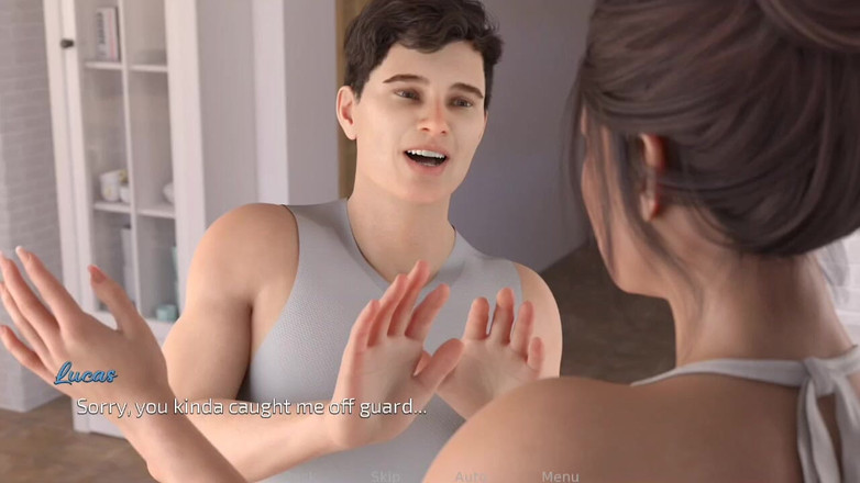 Nerom life: प्यारे लड़के के साथ दो सुंदर महिलाओं की बातचीत