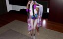Soi Hentai: Beauty Cosplayer knullar sin man del 02 - 3D animation v600