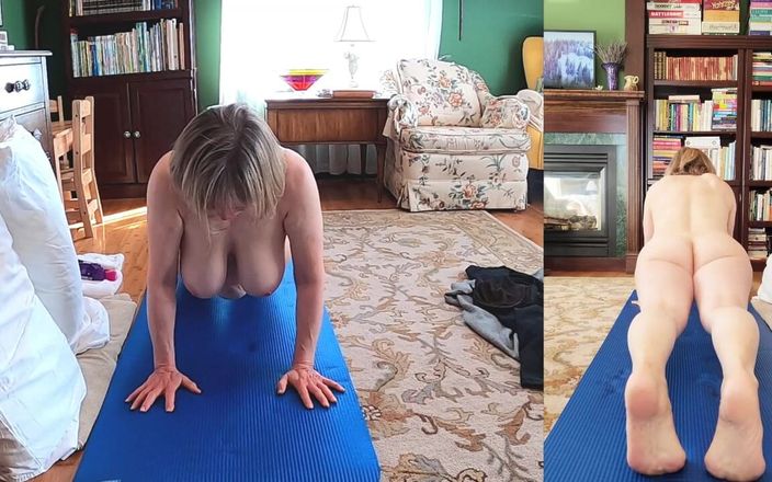 Marie Rocks, 60+ GILF: Une GILF yoga se fait baiser