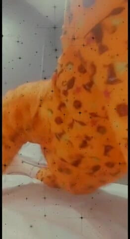 Lolafuccbunny: Pajama twerk teasing NO AUDIO