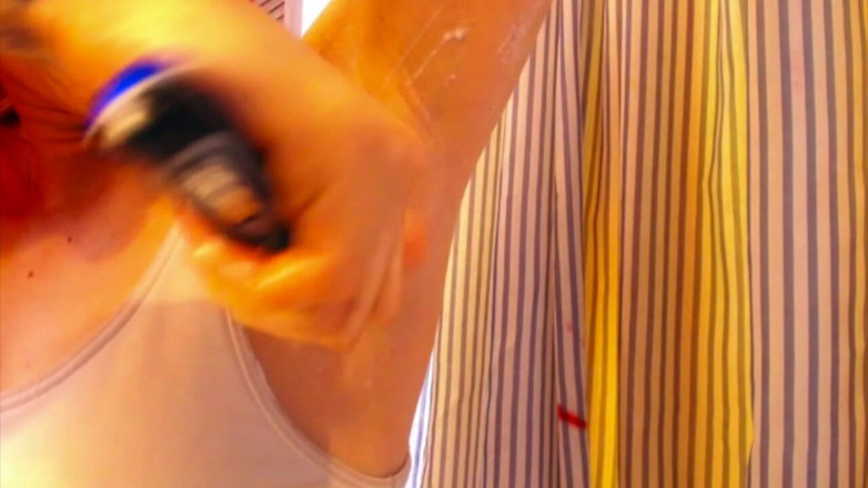 Quinn brooks: Shaving My Hairy Armpits
