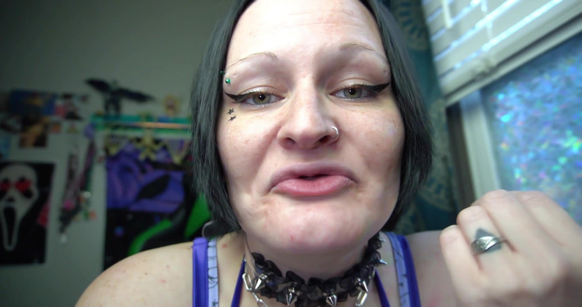 GothBunny6669: Büyük memeli gotik sürtük protezlerinin ve sakızlarının tadını çıkarmana izin veriyor 31...