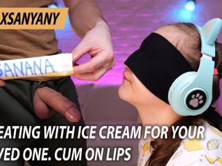 XSanyAny and ShinyLaska: Cheating with Ice Cream for Your Loved One and Cum...