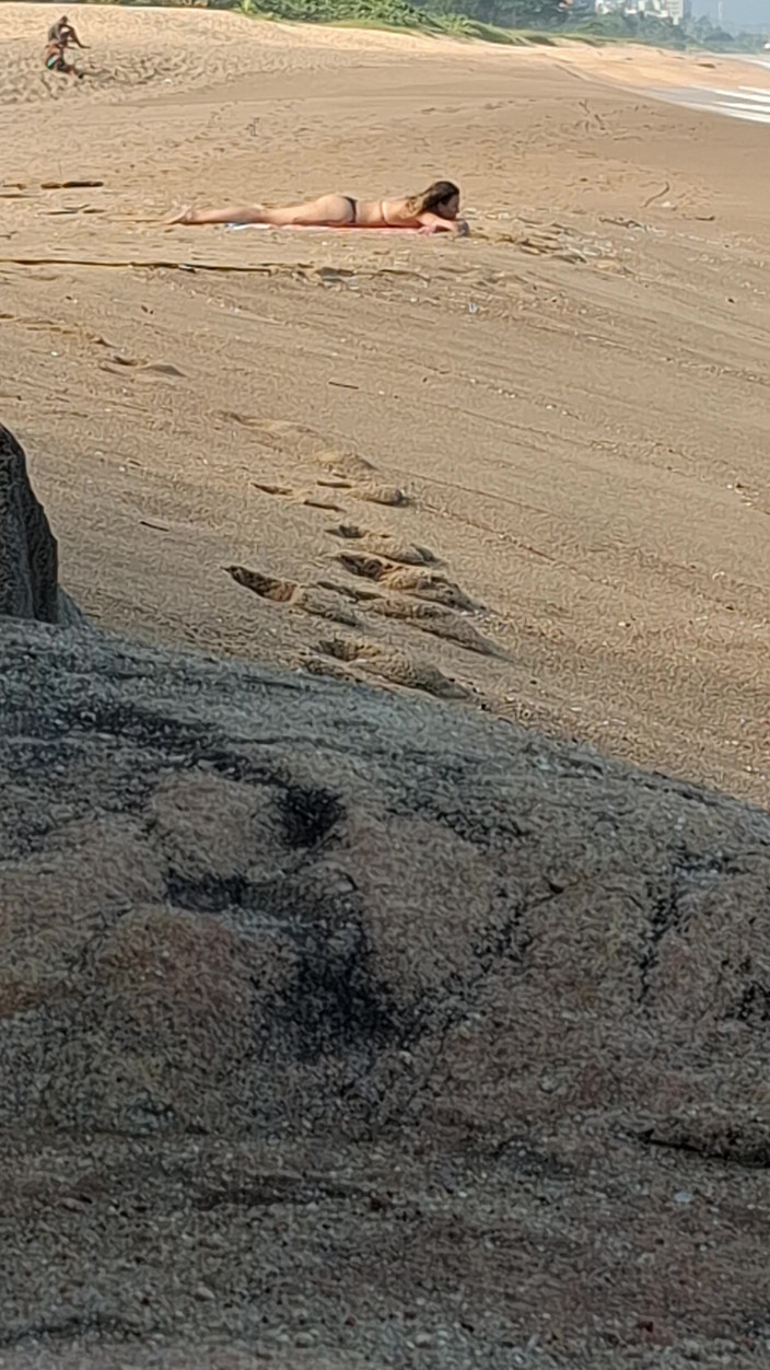 Gabi SweetCouplesStories: A Stranger Touched My Body on the Beach.