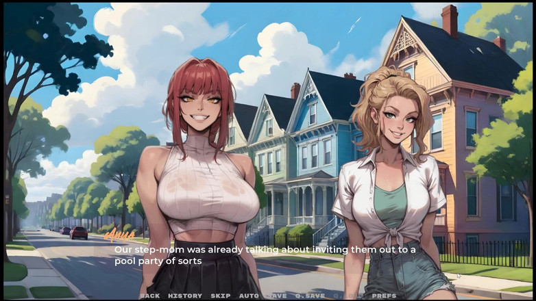 Cumming Gaming: Yeni Kız Arkadaşım [ Tabu Hentai Oyunu ] Bölüm 24 İki Güzel Kız Kardeşimle...