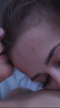 Two Real Lesbian Girls Kissing, Licking and Pussy Worship - 12