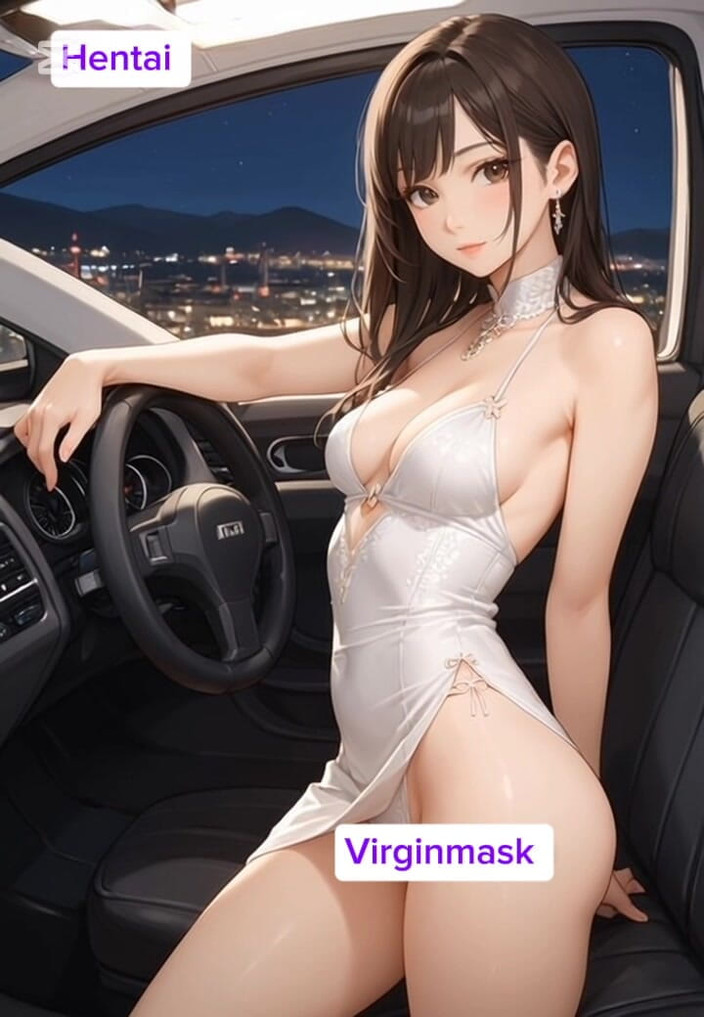 Virgin masks: Hentai Taboo Drive: Kåt fru vilda bil knullar med styvson!