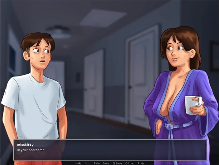 Miss Kitty 2K: Summertimesaga Neighbour Breastfeed- (diane's Route)part 94