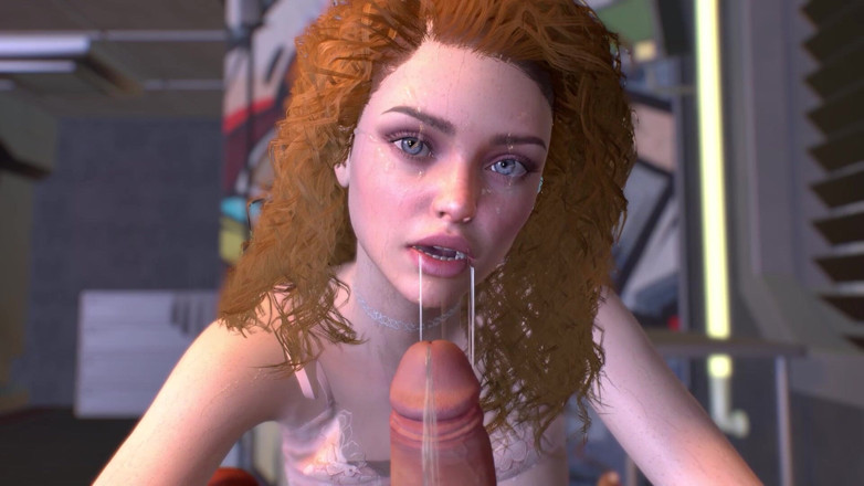 The Scenes: Sega 3D in primo piano di una ragazza carina di: Thescenes
