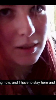Fucked Me in the Stairwell While Parents Are at Home - Swallowed All Sperm - POV