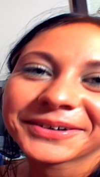 Teen struggles to fit a thick cock