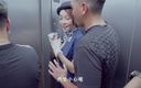 Perv Milfs n Teens: Horny Chinese fly attendant elevator action - Perv Milfs n Teens