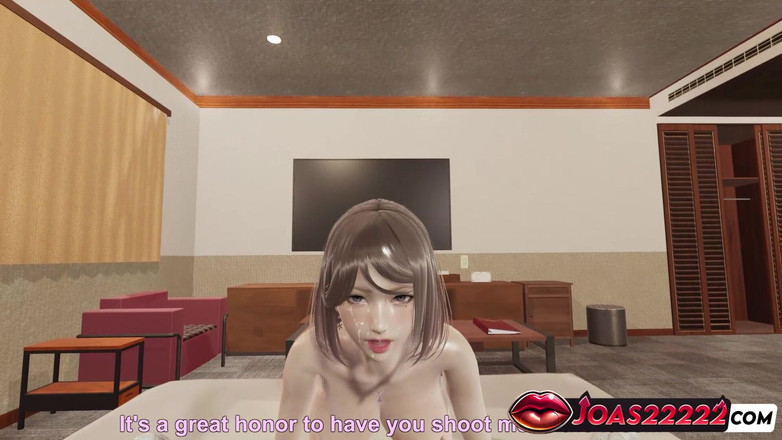 Joas22222: Animación hentai en 3d de chica anime asiática caliente en pantimedias -...