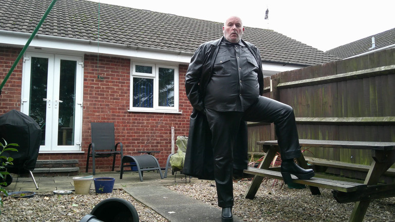 Leatherman63: 가죽 트렌치코트