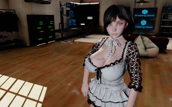 IAsura Gaming: Follando y haciendo creampie con milf Theia en posición de...