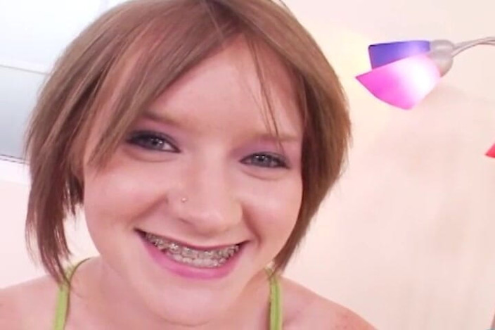 Top Web Models: Faith Daniels Cute Teen Big Cock POV Blowjob and Cum...