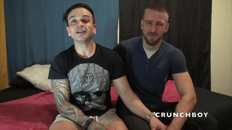 Gaybareback: Enzo fucked bareback by Hurricane