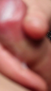 The Slut Plays with the Cock and Makes Him Cum