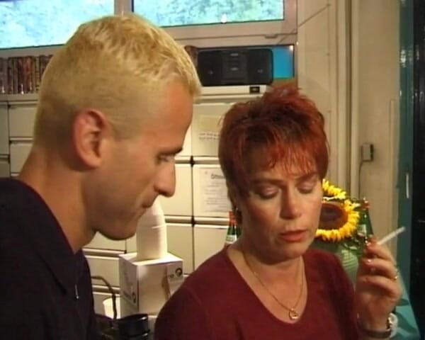 Busty German Sluts: Busty German MILF Pussy Banged in a Sex Shop