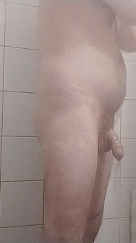 Chubby Gay Shaving Cock and Balls