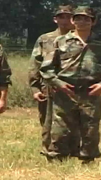 Fucked by 2 military outdoor