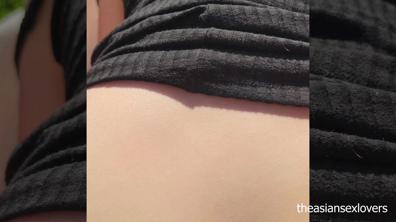 theasiansexlovers: Meine asiatische nachbarin hilft mir, meine hängematte zu testen ... Es...