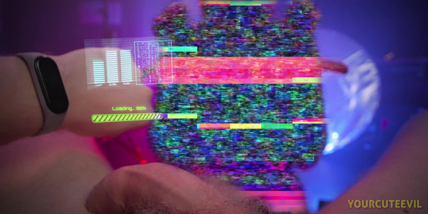 YourCuteEvil: Downloaded cyber slut for jerking off, cyberpunk 2077, 4K