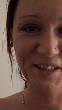 Shy Skinny Woman Trapped First Casting
