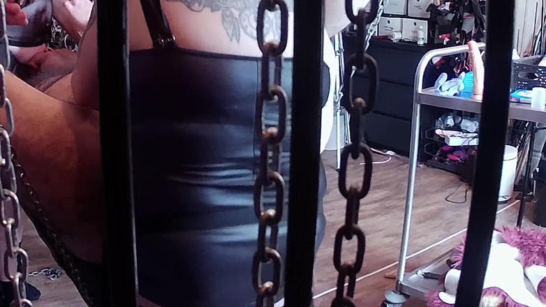 Aaexperiencesltd: Bahagian 3:- Domina Satana &amp; Lanista Bear Mengajar Video Tambatan Dengan Izars