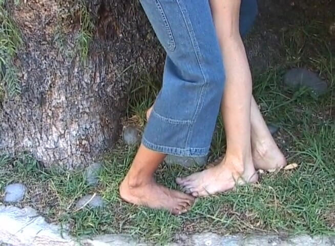 Chicks with Dix: Amazing tgirl slammed outdoors