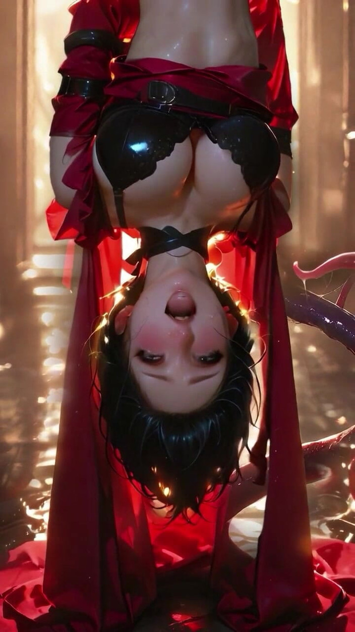 Tay Swift X: Suspended red-sukně Svatyně Maiden: Invade každou díru, tlusté sperma zaplavující...