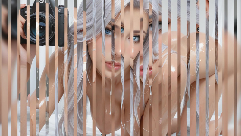 LustRender: विशाल स्तन और वीर्य टपकते हुए सभी चार पर परिपक्व Silver vixen
