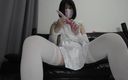 SissyKanisa: Mariquita Kanisa Crossdresser juega con vibrador de bola anal en...