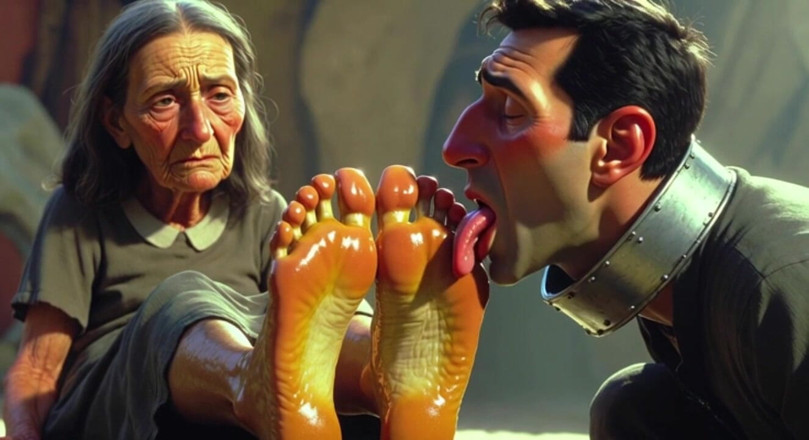 YOUR BEST FANTASY: Man Devoted to Old Womens Feet in Asylum