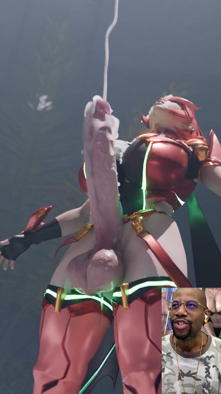 L6RD7BLU3 FUTA: Futuristă transsexuală cu sâni mari nu se poate opri din...