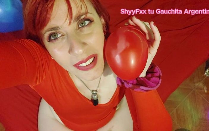 ShyyFxx you Gauchita Argentina: Lots of Balloons in My Bed! Come to Play with...