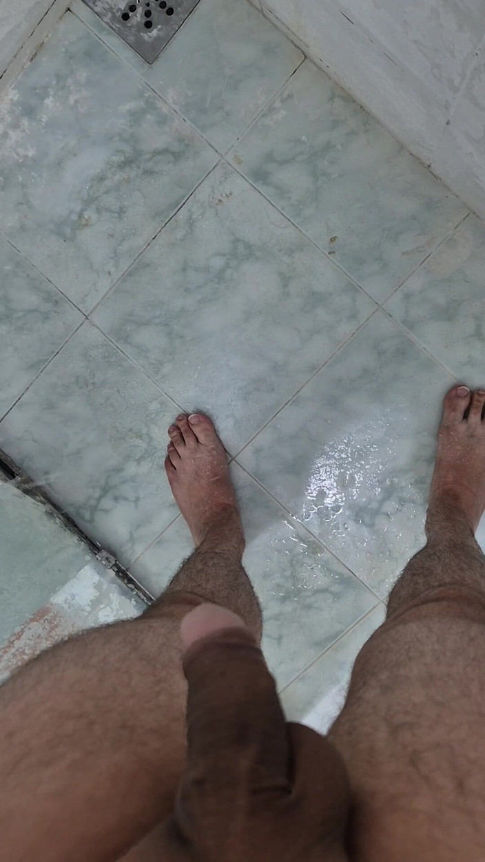 Lkdick8: शॉवर पेशाब। Lk लंड