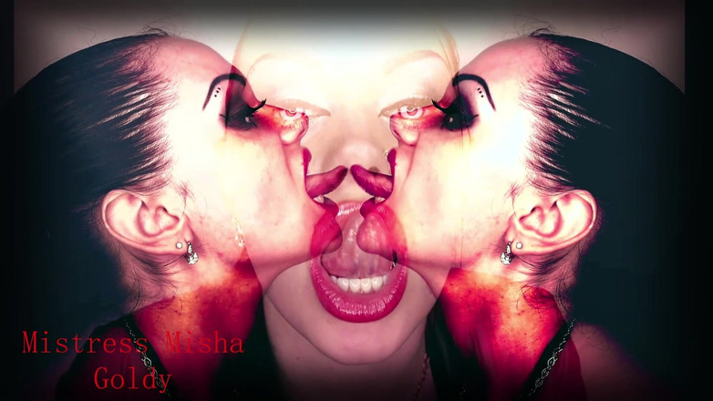 Goddess Misha Goldy: Intense demonische lipnosis! Je doet alles wat ik wil voor...
