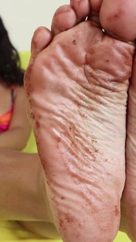 Claire Black’s Dirty Feet JOI