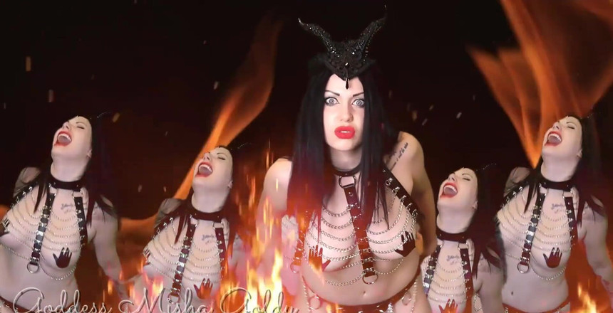 Goddess Misha Goldy: Nie dbam o ciebie! Nie obchodzi mnie, czy żyjesz, czy nie....