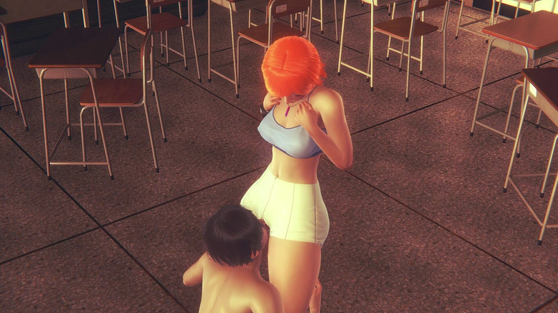 Joas22222: Gwen Redhead Teen Pussy Licking &amp; Fingering - Intense Orgasm in 3D Hentai...