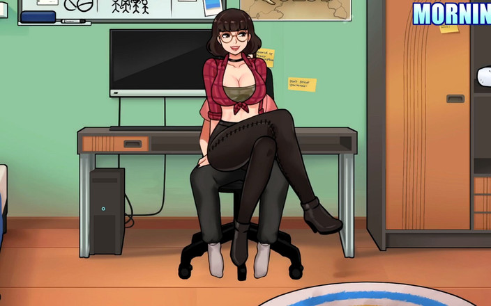 Erotic Games NC: 家庭杂务 #39：我热辣的继妹在我的房间里看我