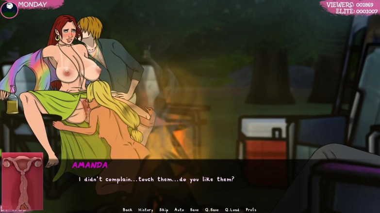 XXX Games Bunk: Lust Town - Gameplay - Roleplay - Beach Party Bukkake Facial