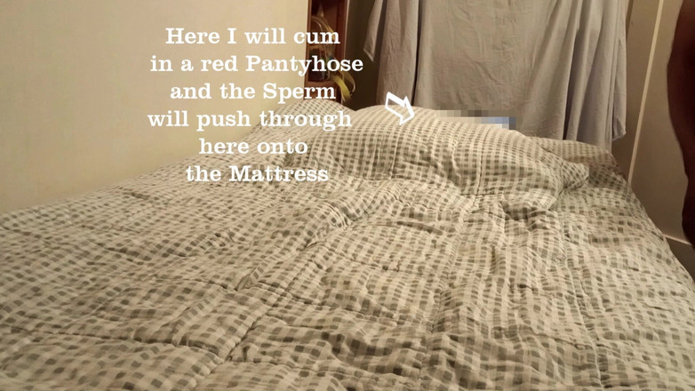 Mark Hannes: Мастурбація «Горб» у колготках