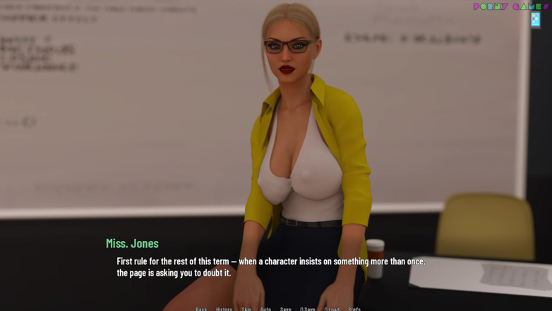 Porny Games: University Days by Greebo - New Video with the Blonde Cutie,...