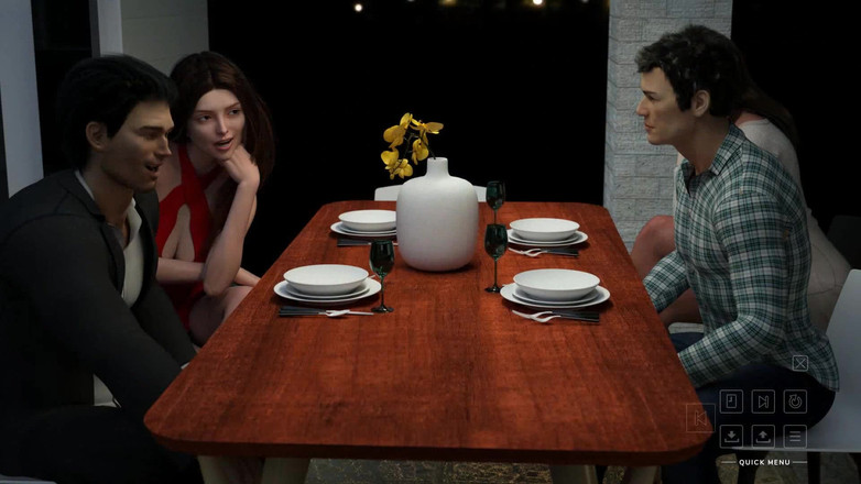 Dirty GamesXxX: Deliverance: ehemann fickt seine frau in dunkler gasse, während ein...